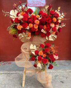 Kệ khai trương sang trọng