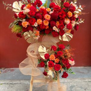 Kệ khai trương sang trọng