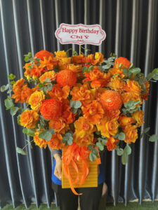 Giỏ hoa chúc mừng