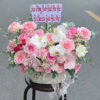 Giỏ hoa khai trương hiện đại